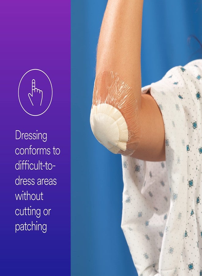 Tegaderm 3M™ Tegaderm™ High Performance Foam Adhesive Dressing 90616, Large Oval, 7 1/2 IN x 8 3/4 IN - Image 4